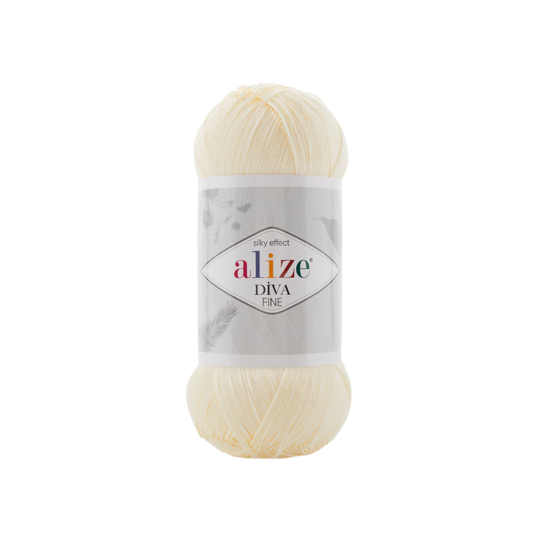 Alize Diva Fine Forever 1 Krem Örgü İpi