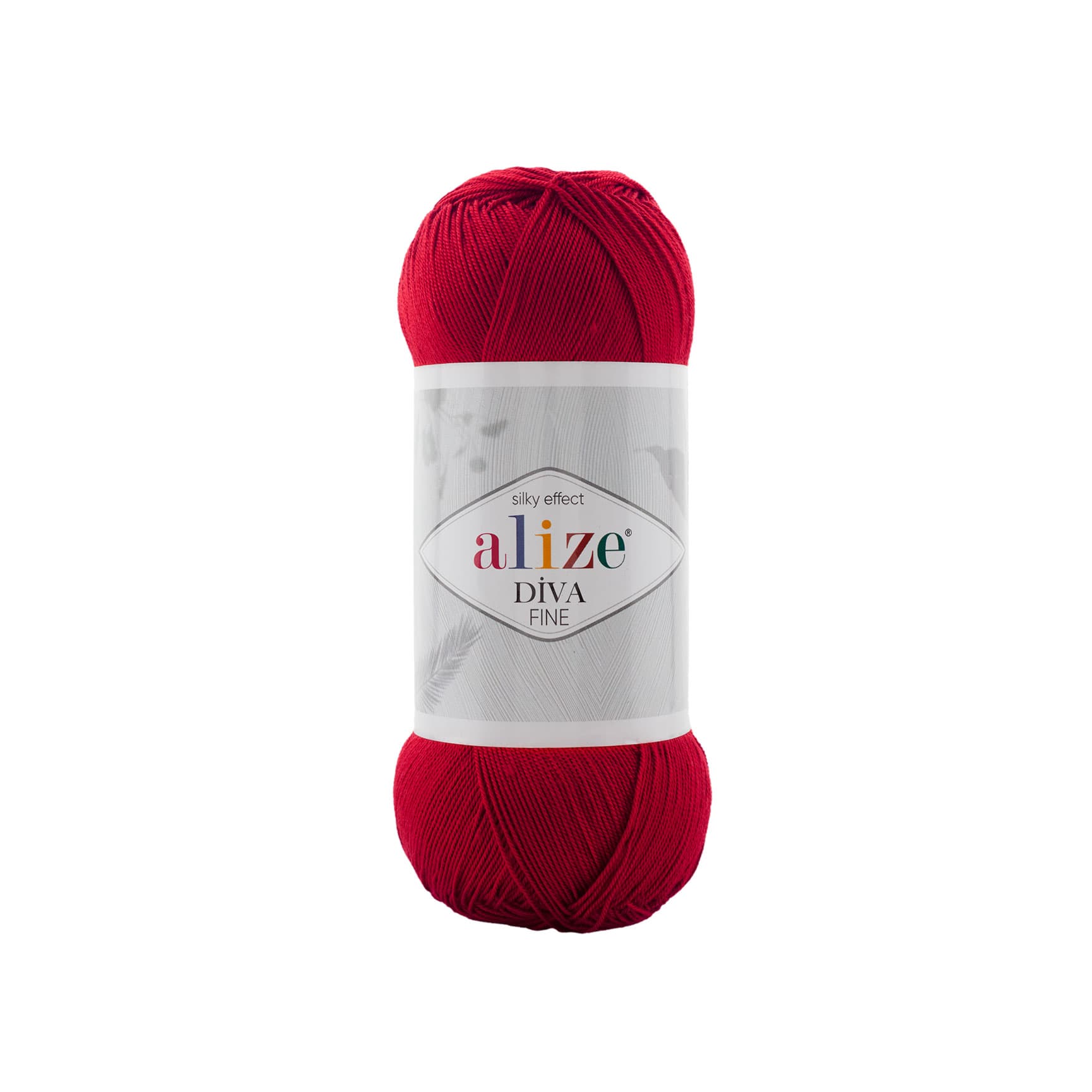 Alize Diva Fine Forever 106 Kırmızı Örgü İpi