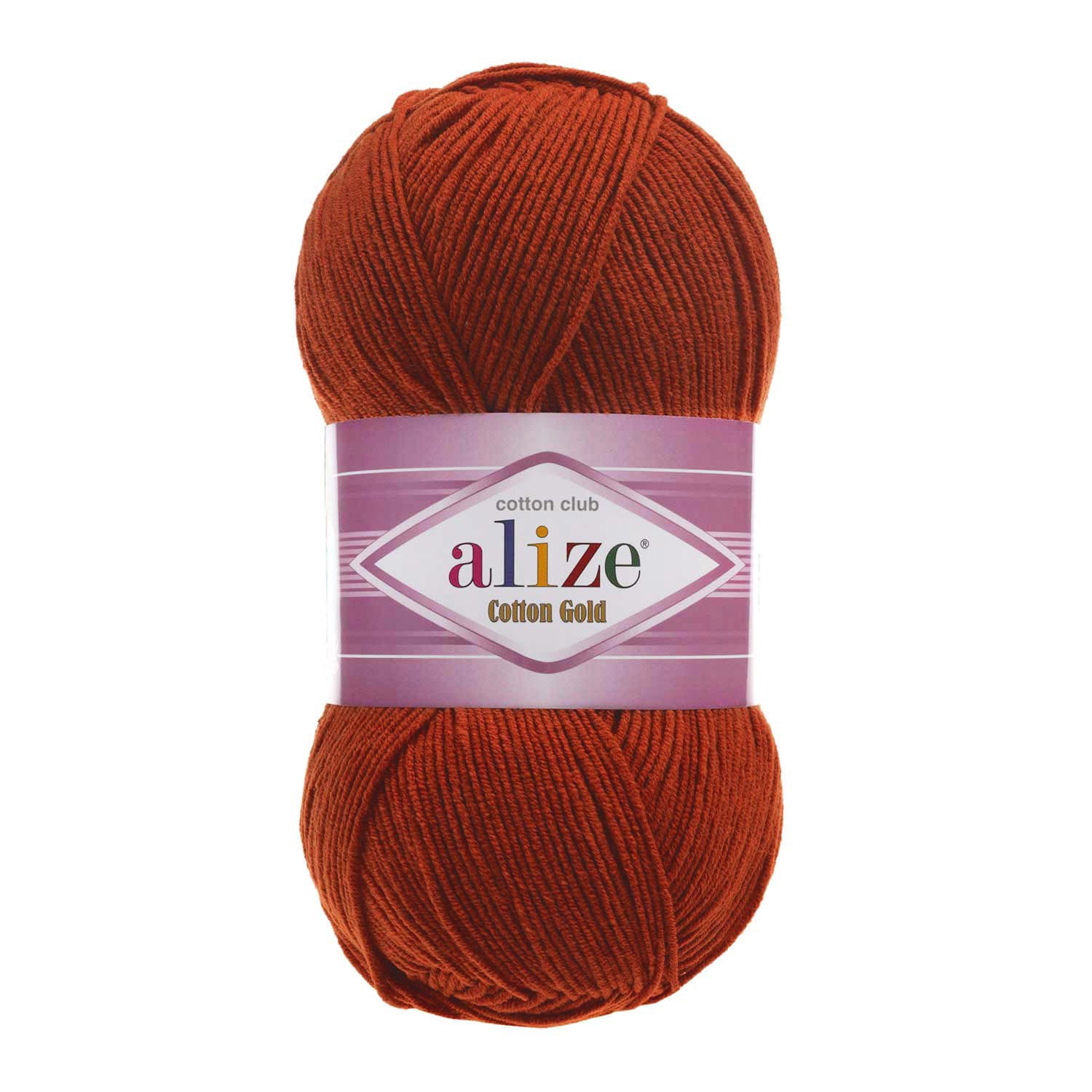 Alize Cotton Gold 36 Tarçın Pamuklu Örgü İpi