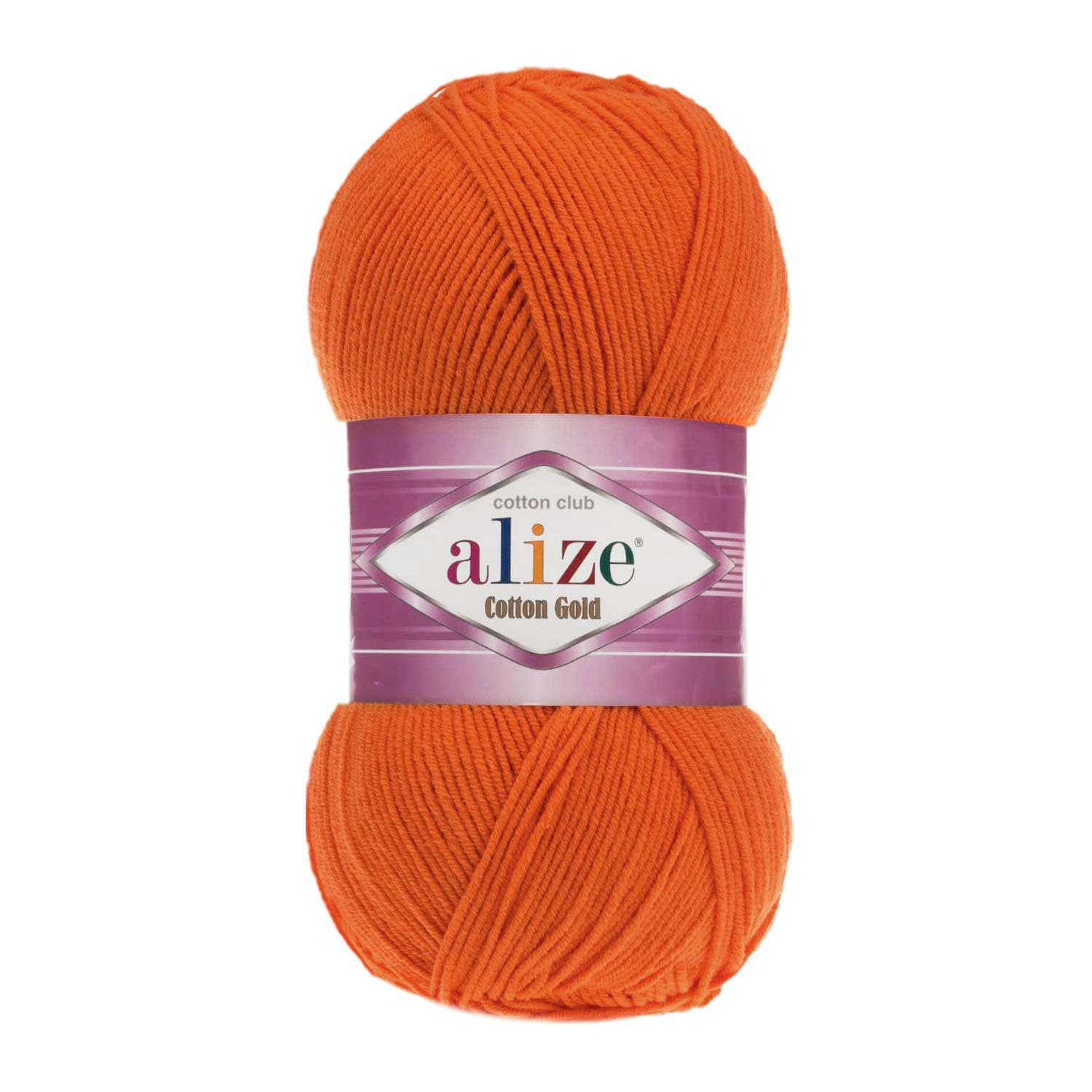 Alize Cotton Gold 37 Turuncu Pamuklu Örgü İpi