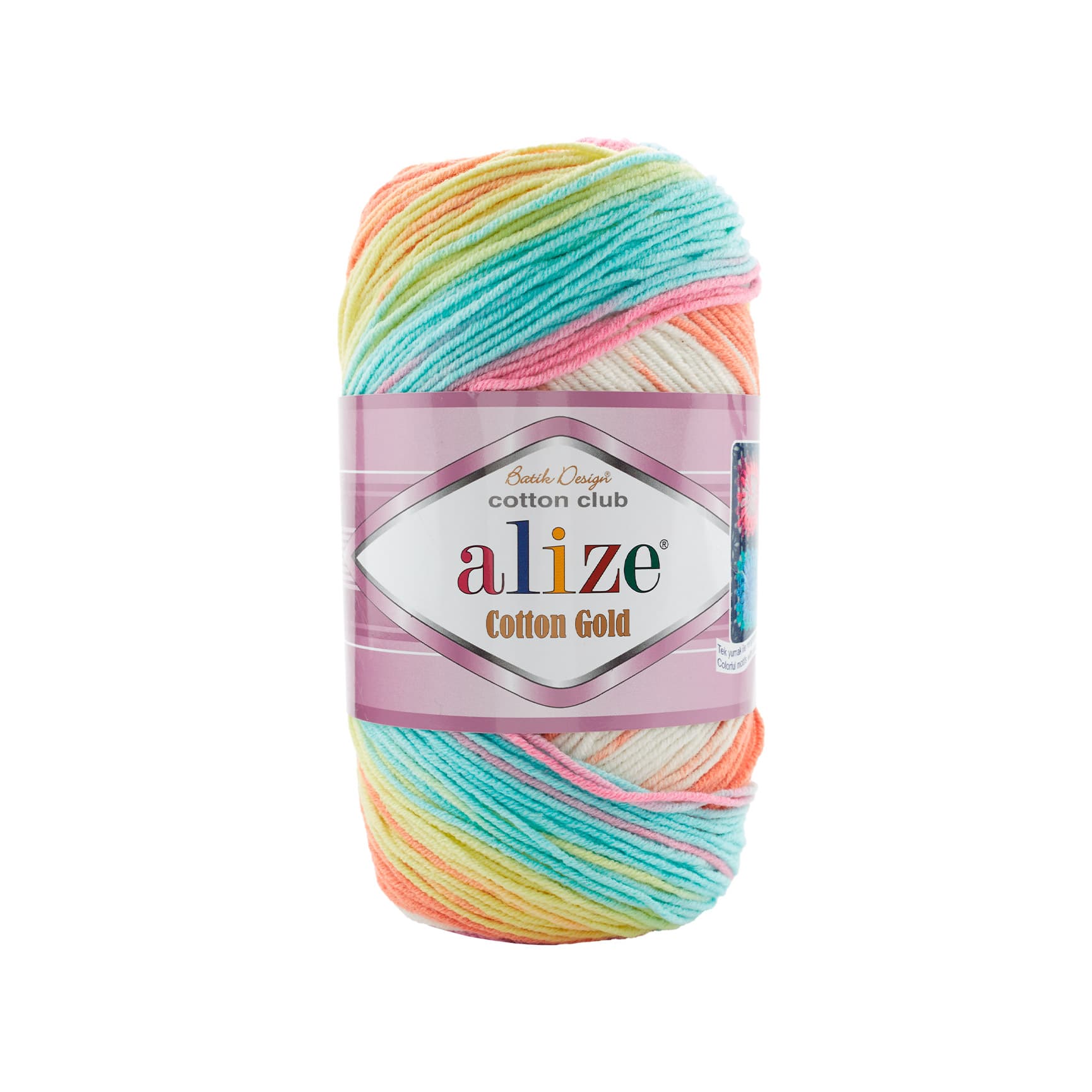 Alize Cotton Gold Batik 7937 Pamuklu Örgü İpi