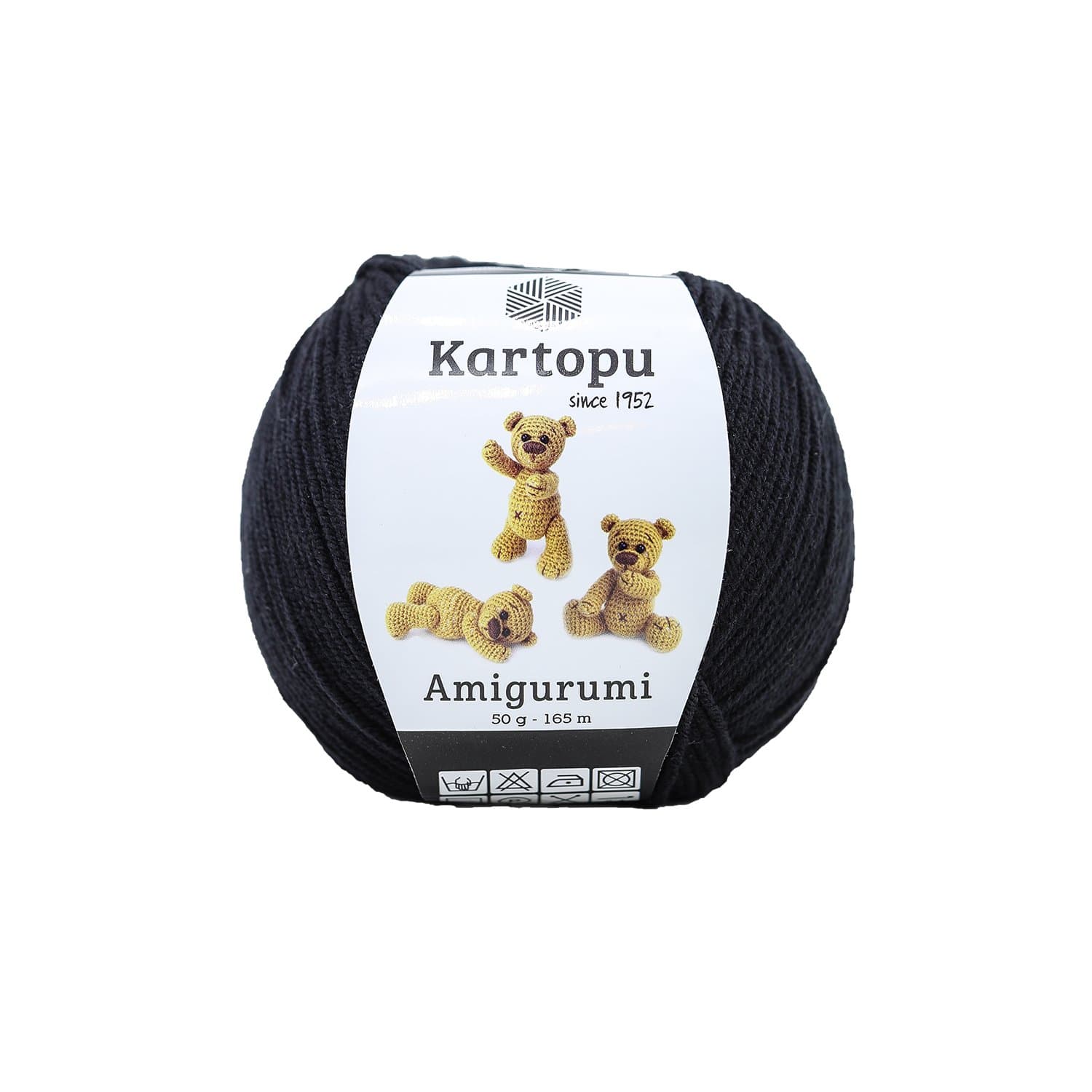 Kartopu Amigurumi K940 Siyah Oyuncak İpi