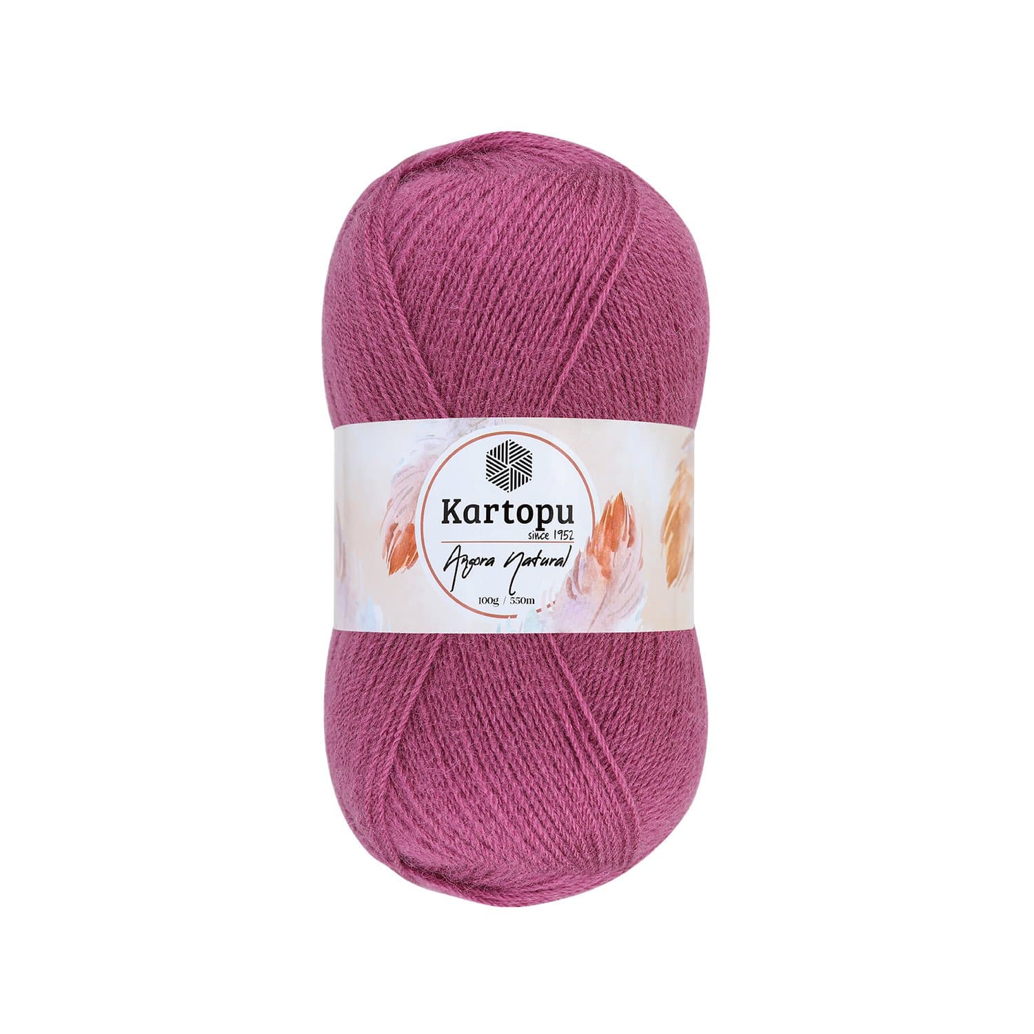 Kartopu Angora Natural K742 Yelek ve Şal İpi
