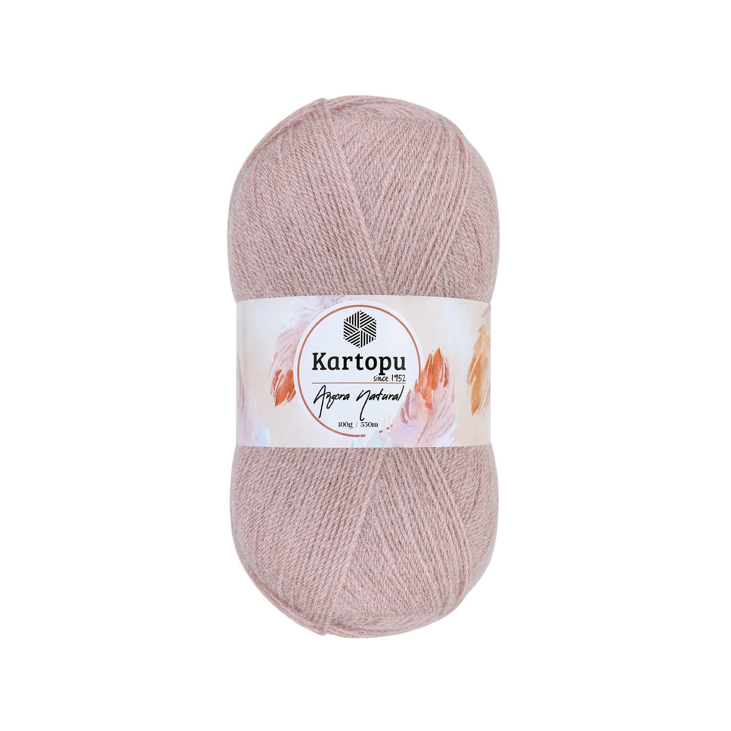 Kartopu Angora Natural K758 Yelek ve Şal İpi