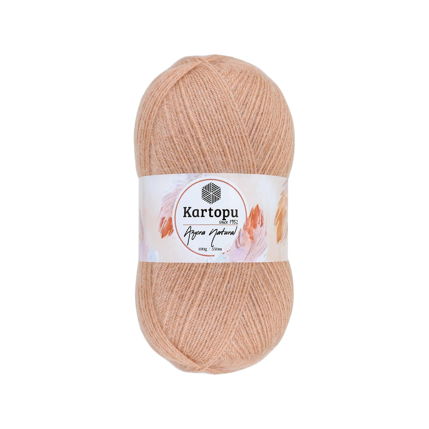 Kartopu Angora Natural K841 Yelek ve Şal İpi