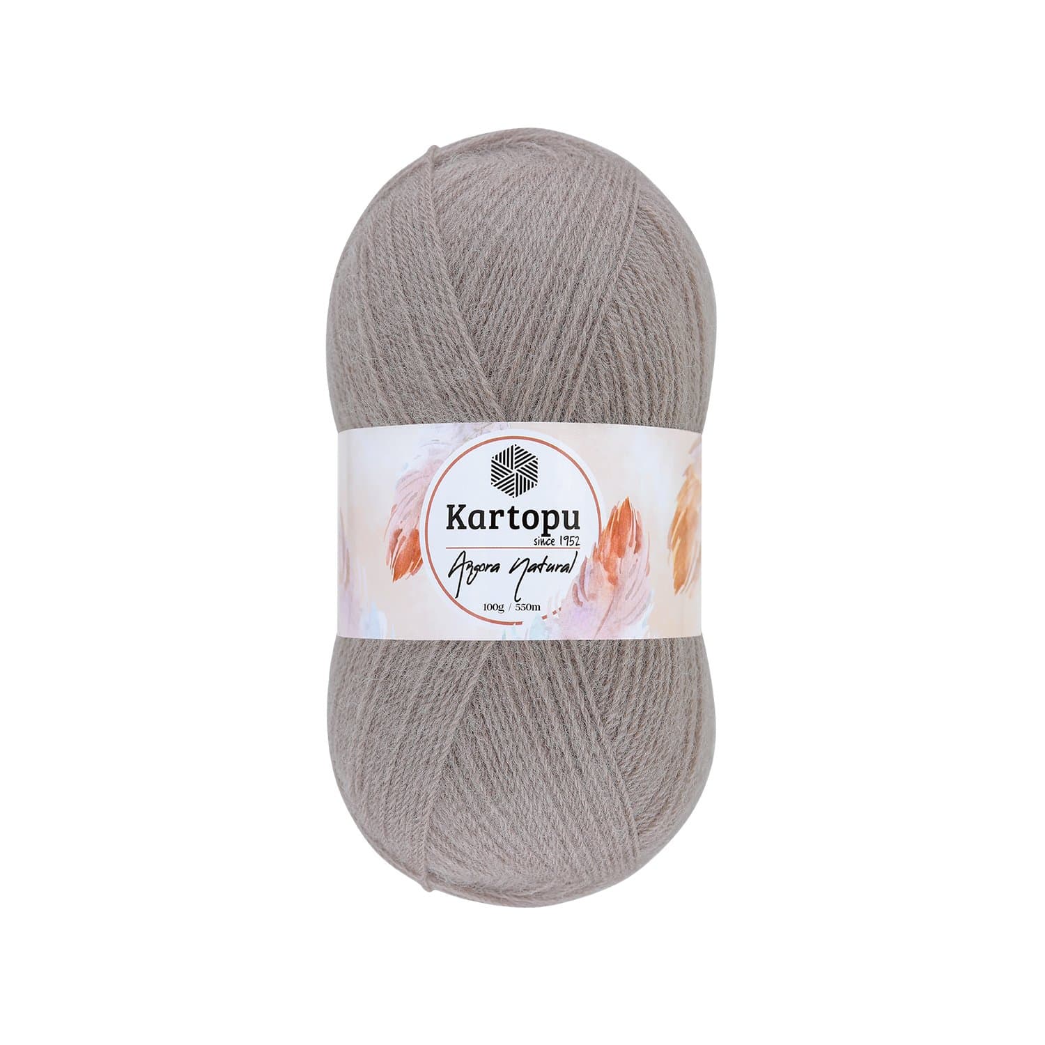 Kartopu Angora Natural K843 Yelek ve Şal İpi