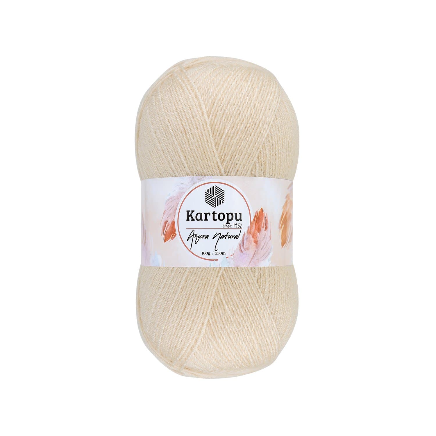 Kartopu Angora Natural K845 Yelek ve Şal İpi
