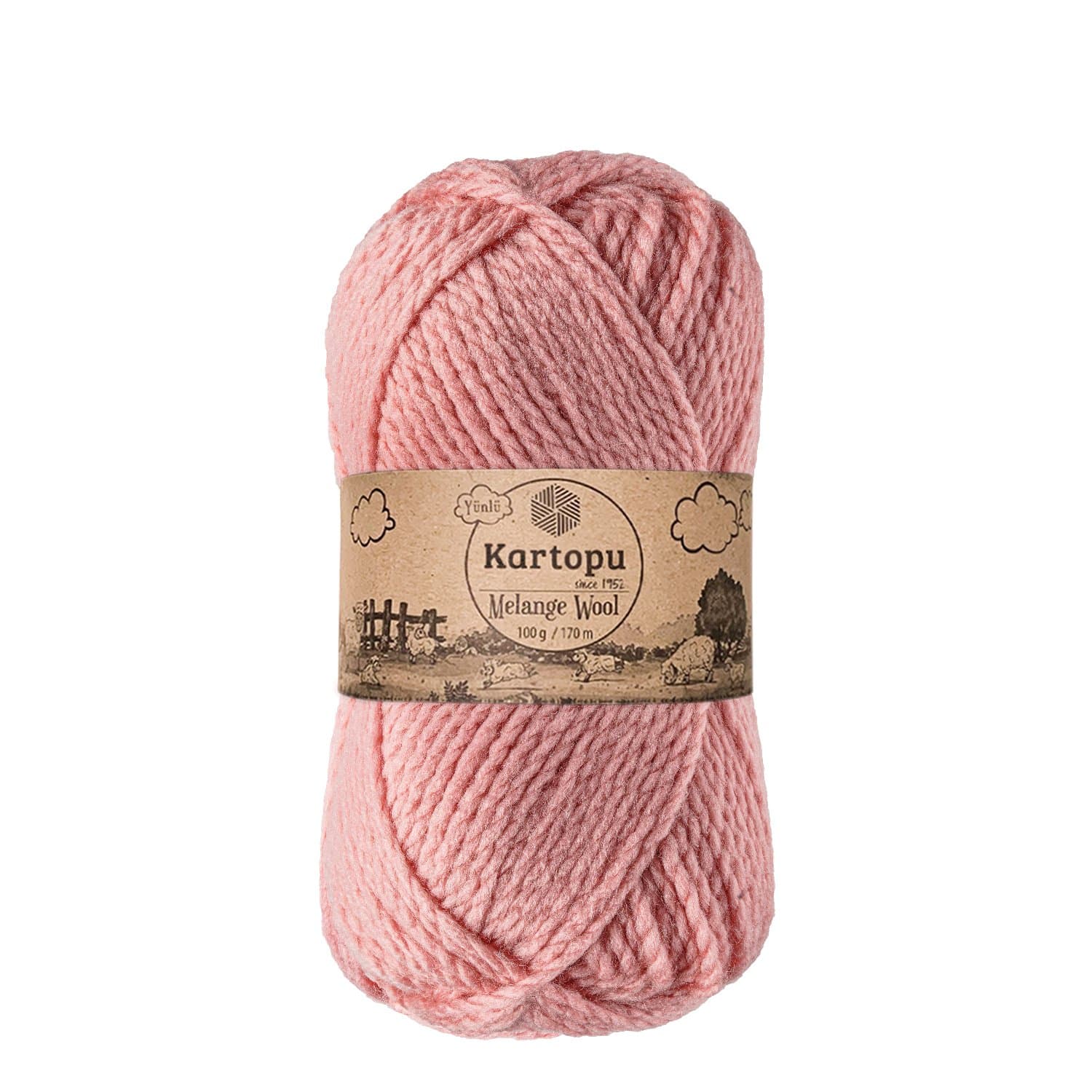 Kartopu Melange Wool K2116 Kışlık İp