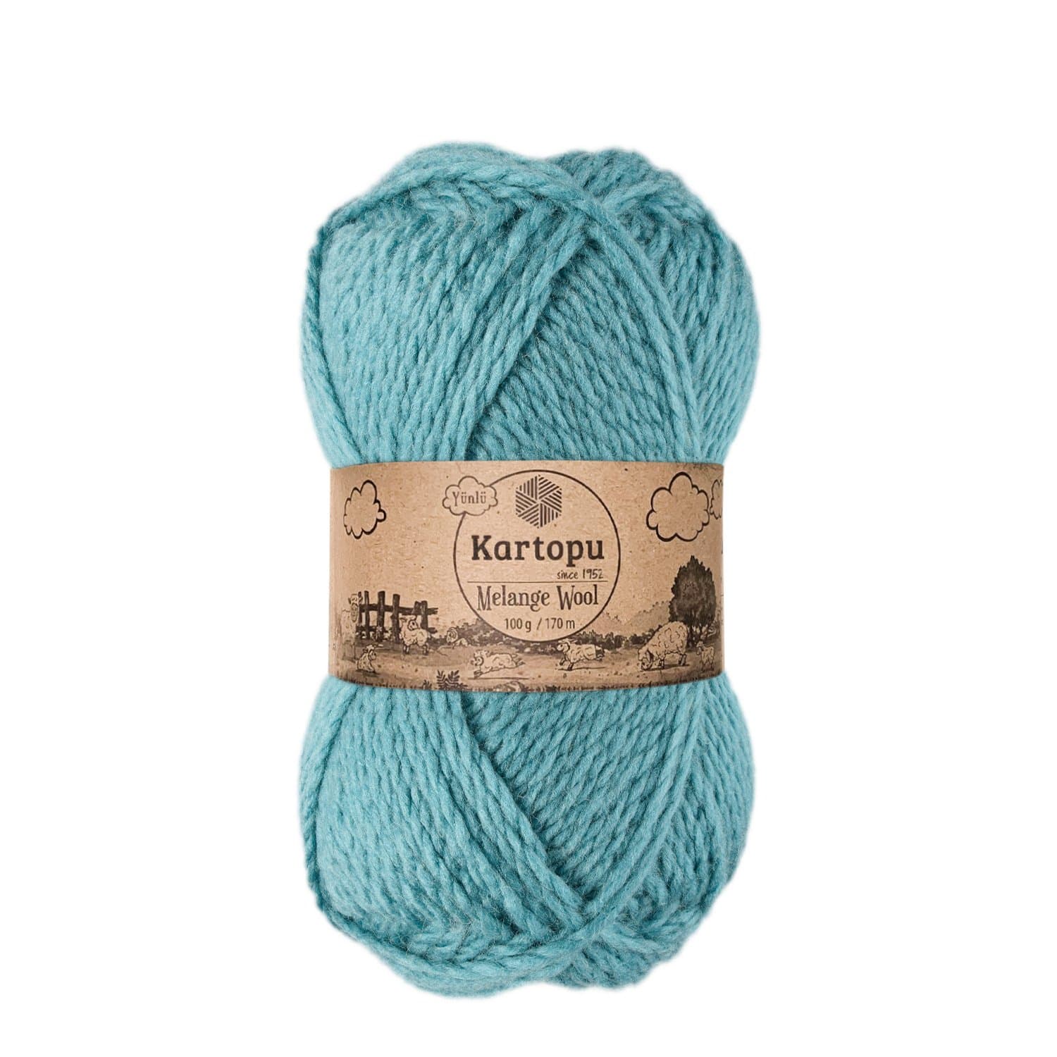 Kartopu Melange Wool K5017 Kışlık İp