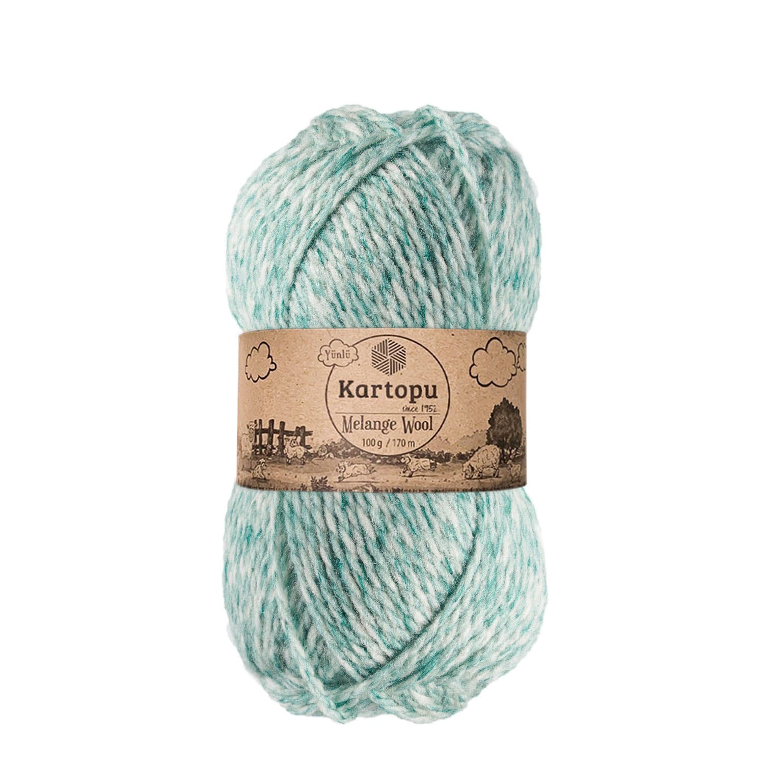 Kartopu Melange Wool K9000 Kışlık İp