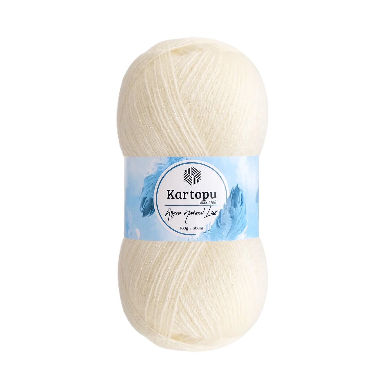 Kartopu Angora Natural Lux K025 Yelek ve Şal İpi