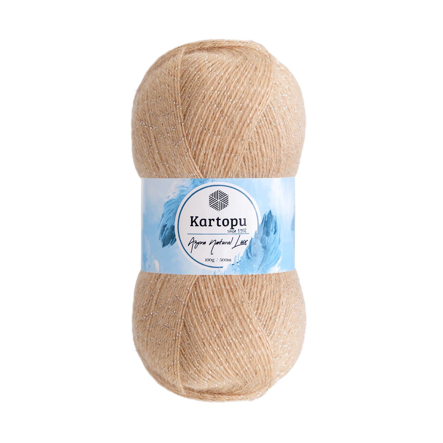 Kartopu Angora Natural Lux K837 Yelek ve Şal İpi