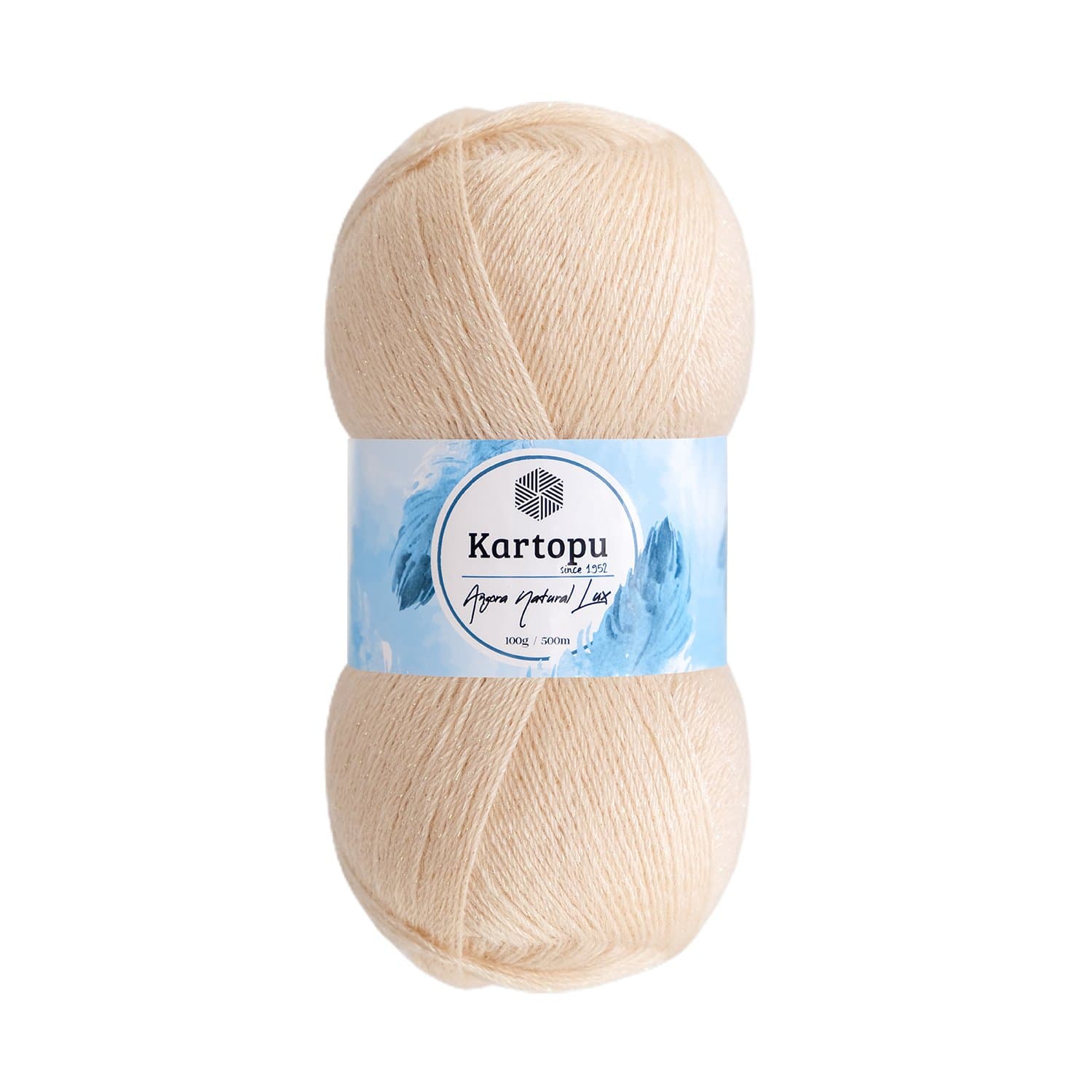 Kartopu Angora Natural Lux K845 Yelek ve Şal İpi