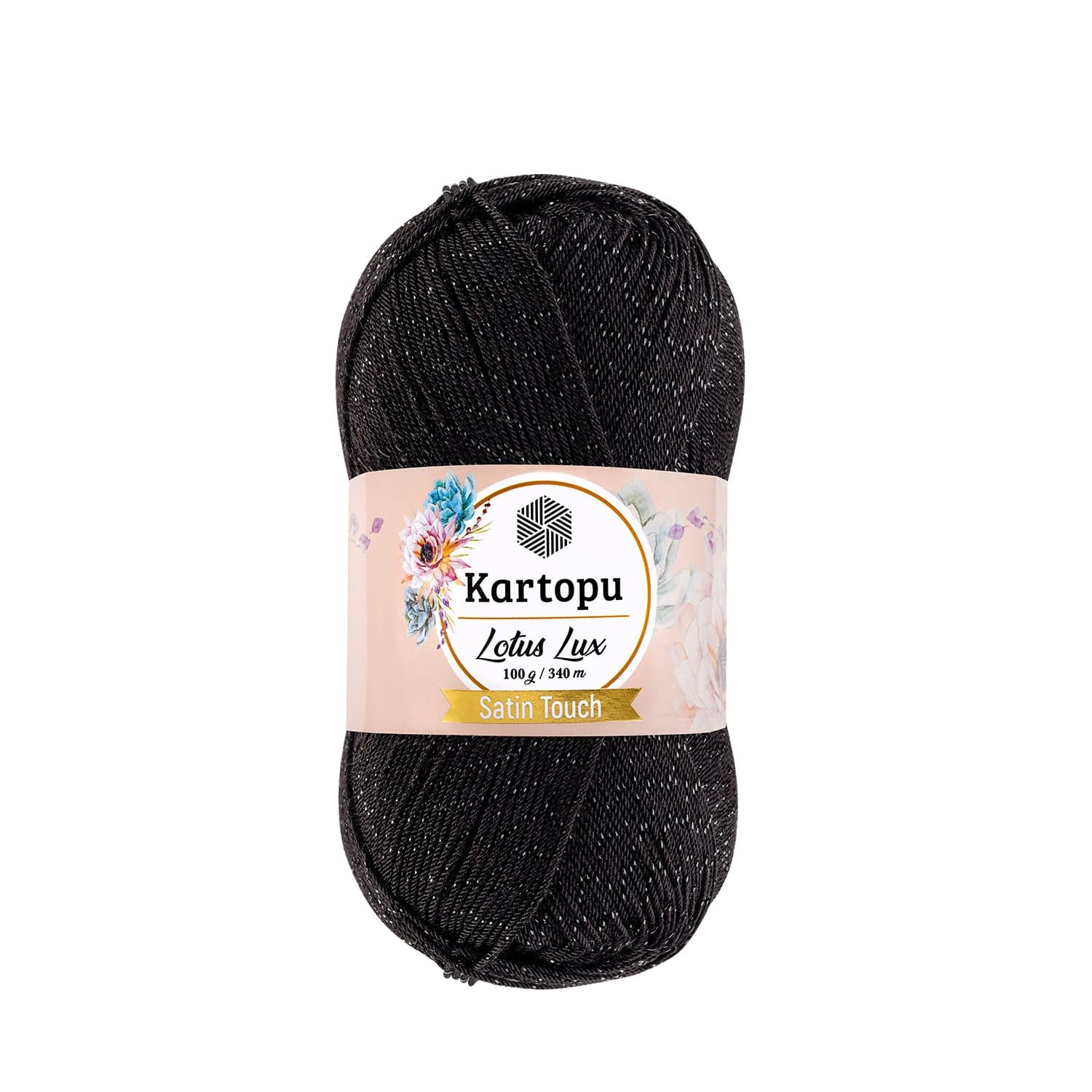 Kartopu Lotus Lux K940 Siyah Örgü İpi